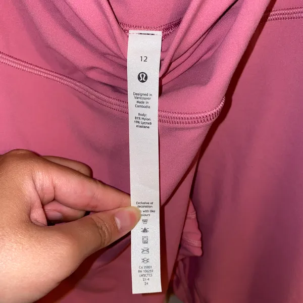 Lululemon NWT Pink Puff Align High-Rise Nulu Hidden Pocket Pants 25" 9/2021 12 - Image 11