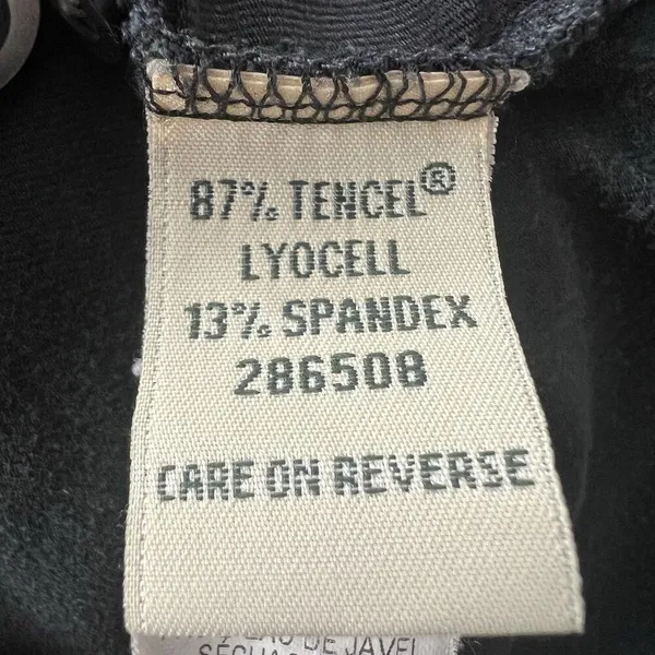 L.L Bean Midi Dress XL Polo Faded Black‎ - Image 5