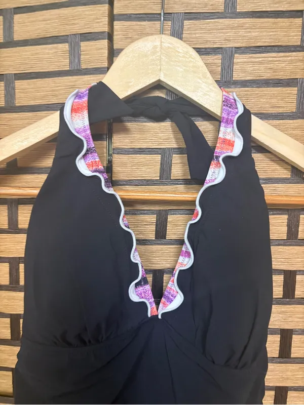 Gottex black swimsuit top size 10 - Image 3