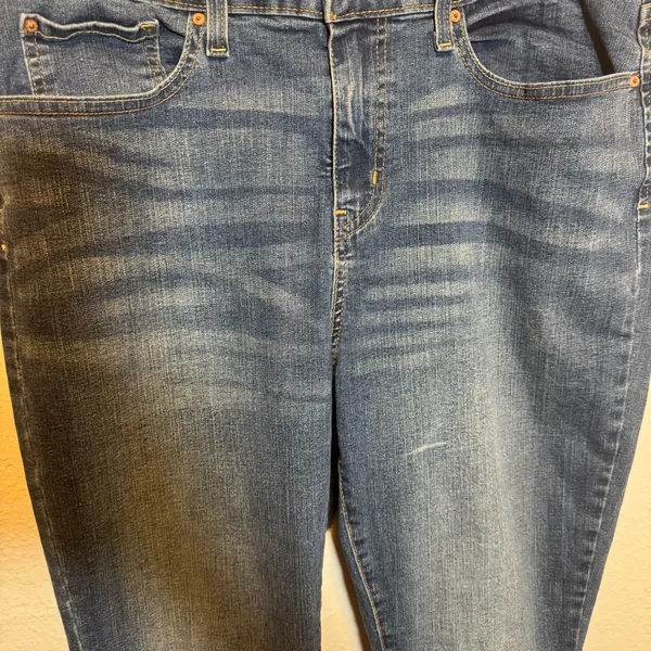Levi Strauss Signature Mid Rise Bootcut Blue Jeans Size 16M - Image 2