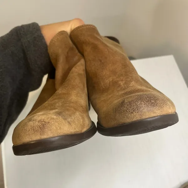Sorel Lolla II Cut Out Bootie in Nuebuck Tan 9 - Image 8