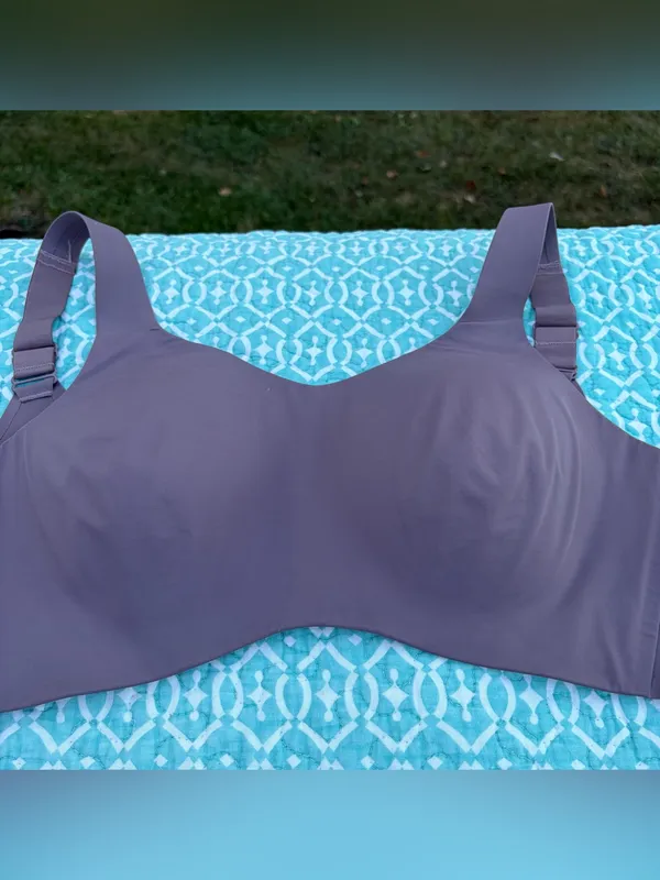 knix Wireless Seamless Bra in Mauve Sz 6+ - Image 2