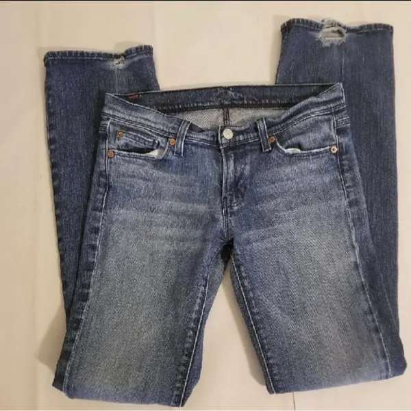 Classic Blue Denim Jeans - Image 4