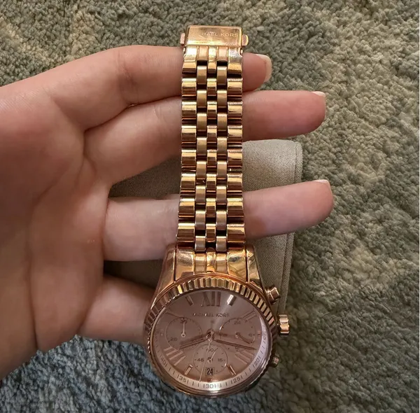 Michael Kors Rose Gold-Tone Watch - Image 5