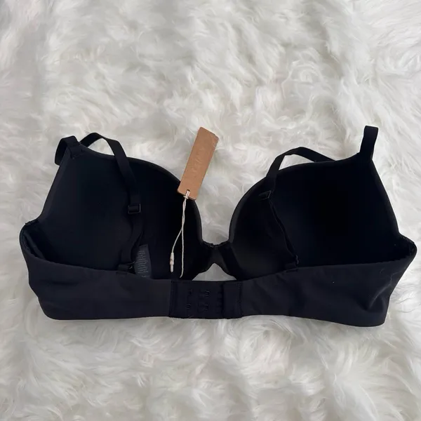 Skims Fits Everybody Pushup Demi Bra Onyx Size 34A - Image 5