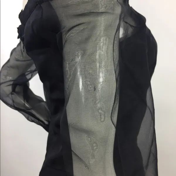 Dazy Silk Romper Black Sz XS - Image 5