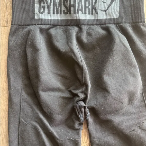 Gymshark Black Hight Waist Full Length Leggings - Image 4