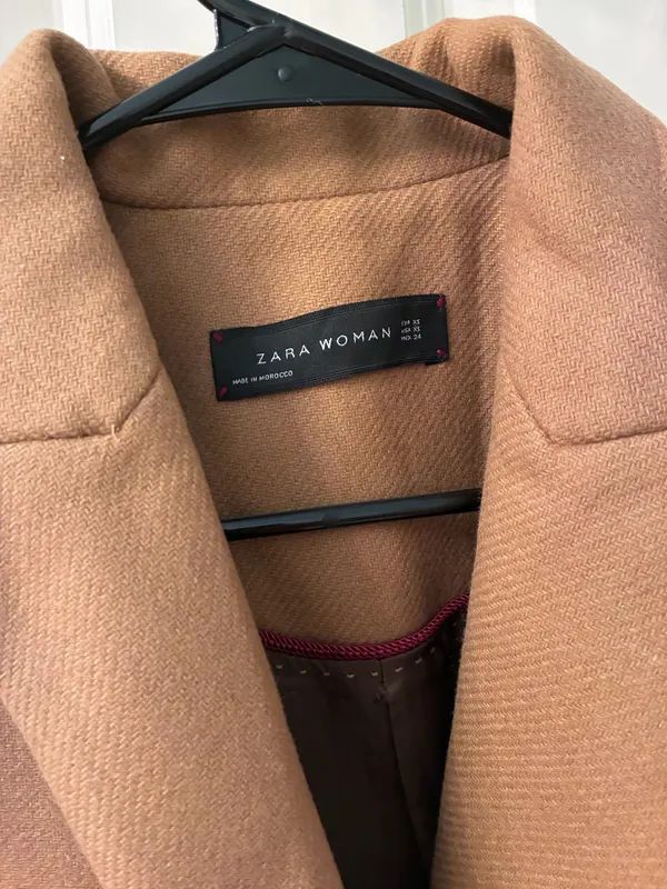 Zara Woman Tailored Single-Breasted Coat - Image 3