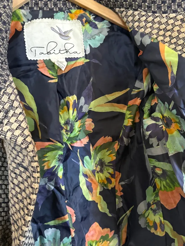 Anthropologie Tabitha Women’s Ottawa Pea Coat Double Breasted Size Small Wool - Image 15