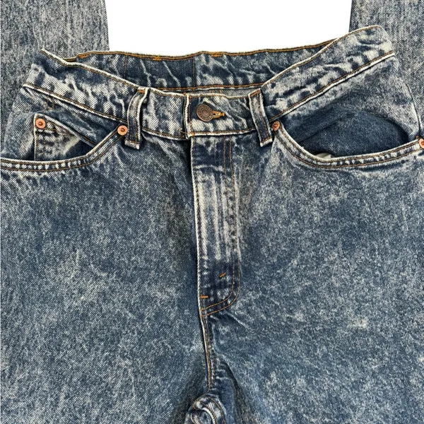 Vintage Levi’s 550 Orange Tab Jeans Made in USA 31x34 Classic Vintage Wash - Image 4
