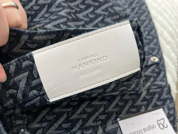 7 For All Mankind Printed Jeans - Image 5