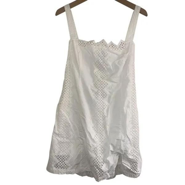 ✨FREE PEOPLE Vanda Cotton Mini Sz Medium Dress✨ - Image 6