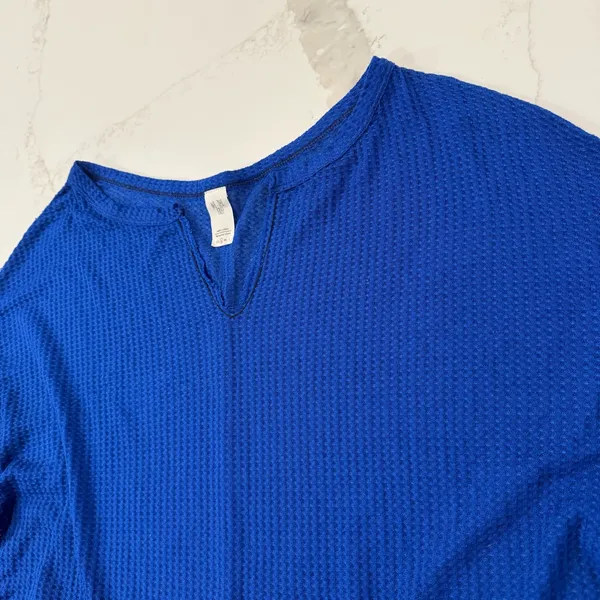 Free People We The Free Dahlia Thermal Waffle Knit Bell Sleeve Top Women’s Small - Image 8