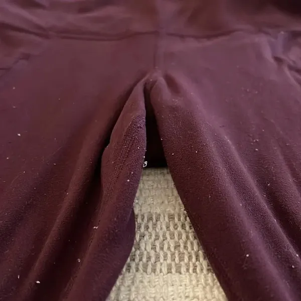 ATHLETA Maroon Burgundy Leggings with Pockets - Image 5