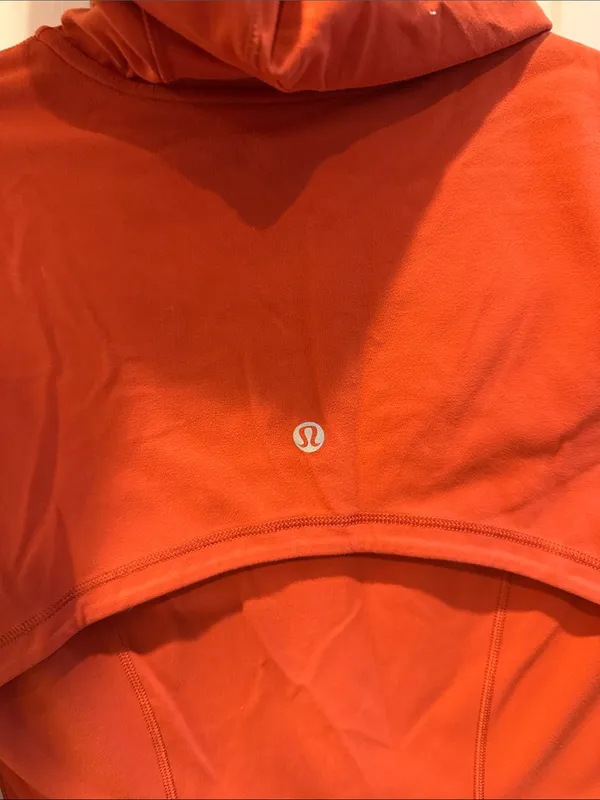 lululemon athletica Women's Red Zip Hoodie Jacket - Image 6