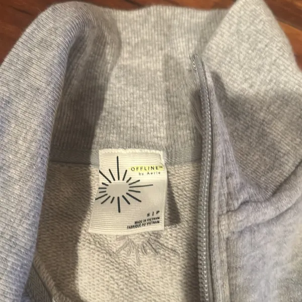 Aerie Cropped Quarter Zip - Image 3