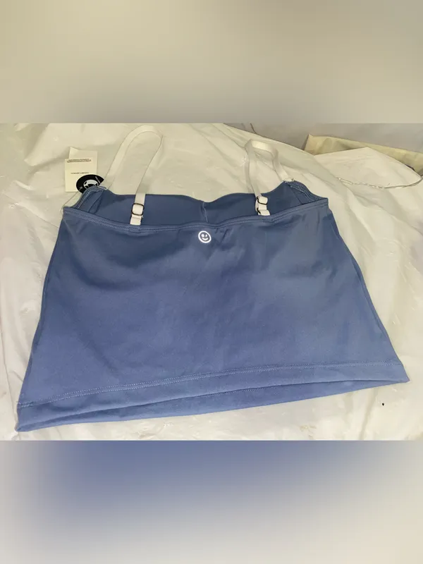 Blue Women's Strapless Sleep Bandeau - Image 4