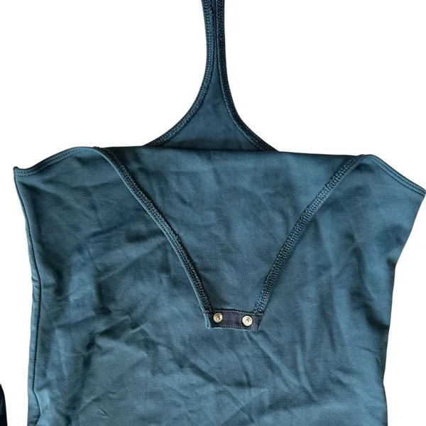 Babaton Contour Crew Longsleeve Bodysuit Deep Teal Size S Contemporary Modern - Image 10