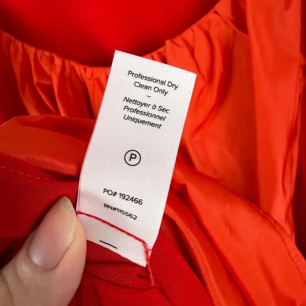 Cinq à Sept Delilah Mini‎ Dress Size 4 Fire Coral Fit and Flare Designer Party - Image 11