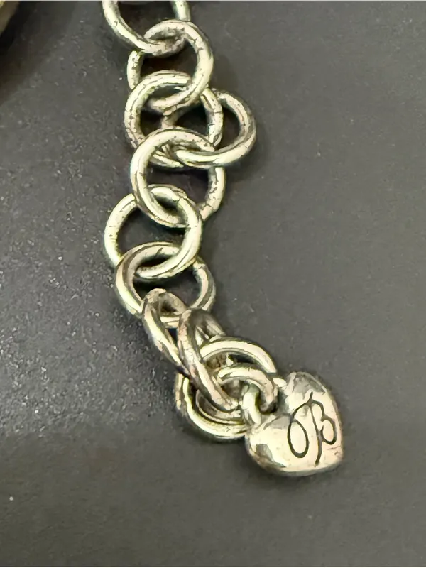 Retired BRIGHTON Infinity Heart Pendant Love Forever Silver-plated Necklace - Image 9