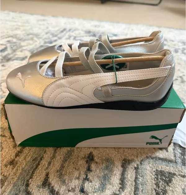 Puma Women’s Speedcat Ballet Metallic Wins - Image 2