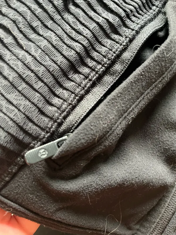 Lululemon Zip-Up Jacket Black - Image 4
