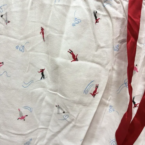 VICTORIA'S SECRET Short PJ SET Light Flannel Winter Wonderland Size Large NWT - Image 7