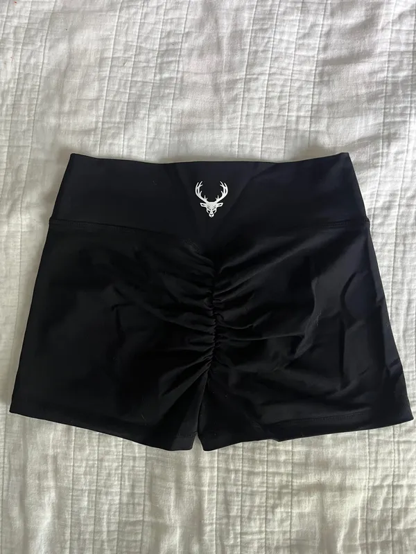 Bucked Up Workout Shorts Black - Image 2