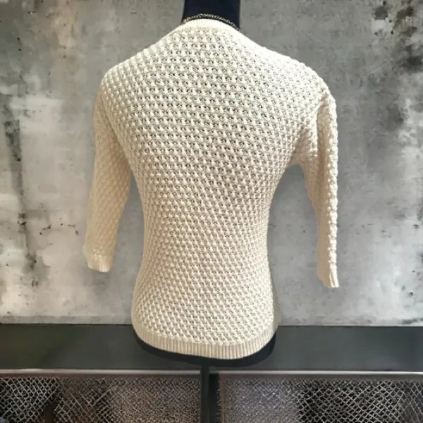 Athleta Seychelles sweater cream‎ xxs - Image 5