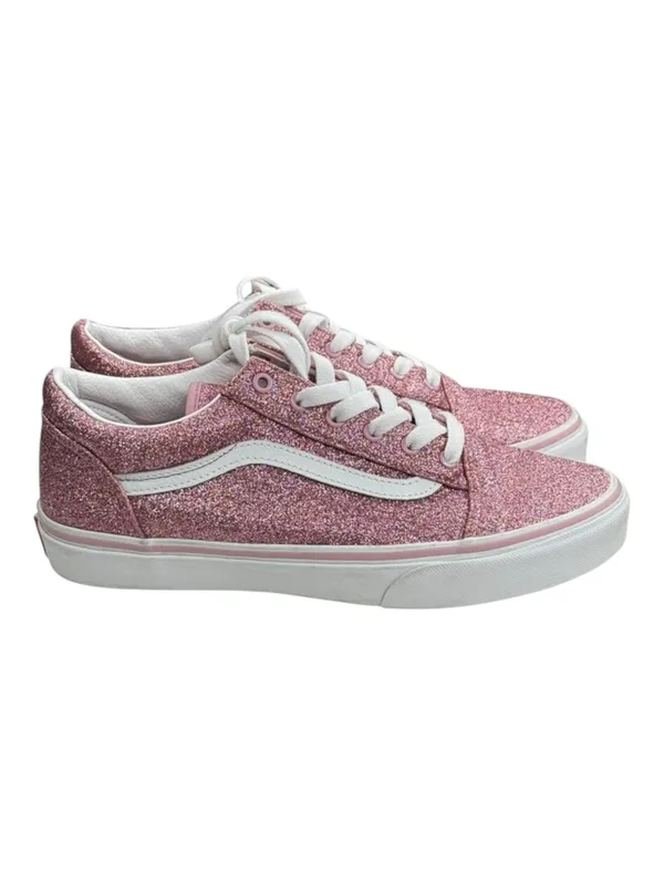 HTF: new Vans ✌︎︎ Old Skool Glitter Skate Shoe Sneaker ✌︎︎ Rose Gold Pink ✌︎︎ 7M - Image 3