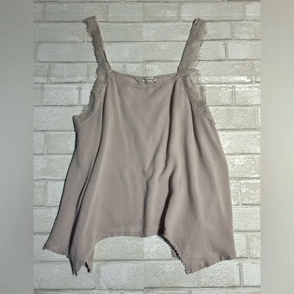 Free People Fairycore Flowy Tank Size Medium - Image 3