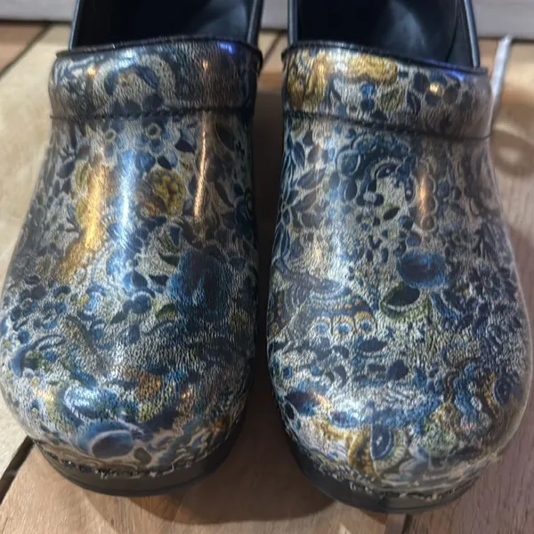 Dansko Professional Patent Leather Clogs 9/39 B86‎ - Image 2