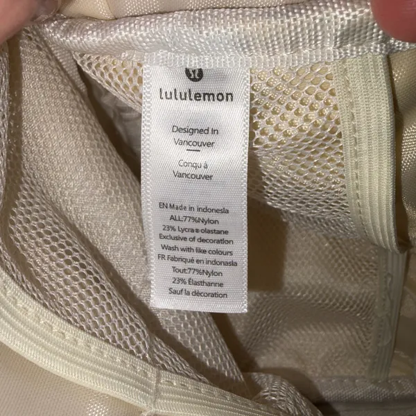 Lululemon Strawberry Ivory Plush Sherpa Fleece 1L Everywhere Belt Bag Fanny Pack Waist Pack Bag - Image 7