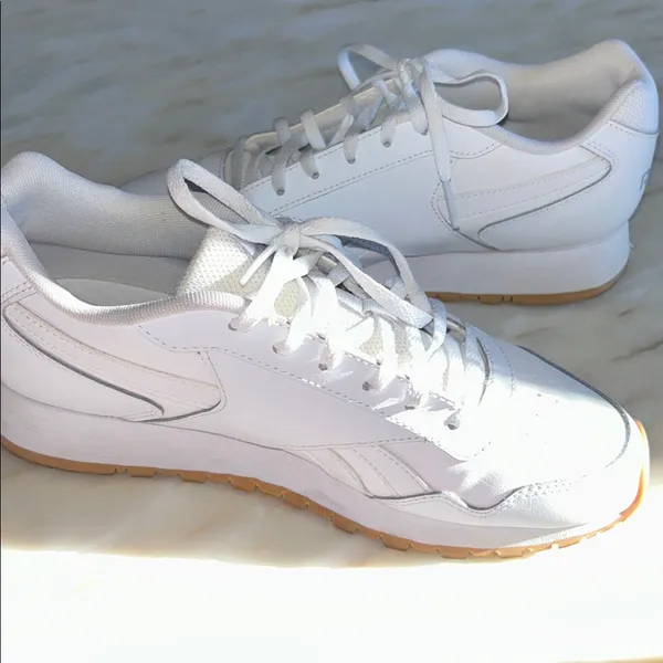 Reebok Women’s White‎ Memorytech Ortholite* Glide Sneakers Sz 8.5 - Image 6