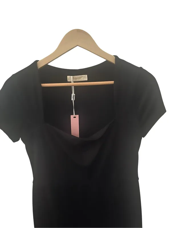 Qinsen Activewear Dress Black XL Pockets Sports Tennis Golf Casual - Image 2
