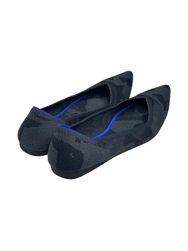 VHTF: Rothy’s ➤ The Point Ballet Ballerina Flat ➤ Grey Camo Print ➤ 8M ➤ Retired - Image 3