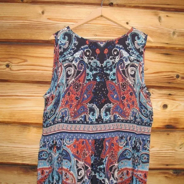 BILA Bohemian Print Maxi Dress - Image 8