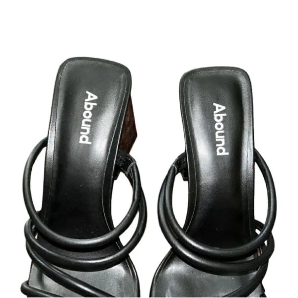 Abound Black Strappy Sandals(Size 8.5M) - Image 5