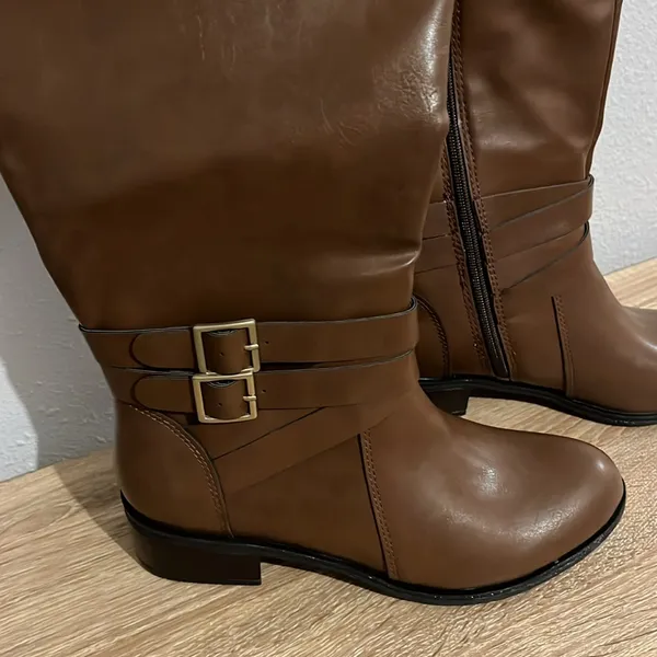 Arizona Jeans Brown Over the Knee Boots - Image 2