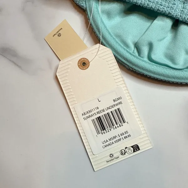 NWT Billabong Sunrays Reese Underwire Bikini Top - Image 4