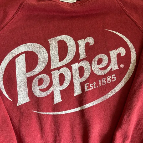 Dr Pepper Sweatshirt Red - Image 3