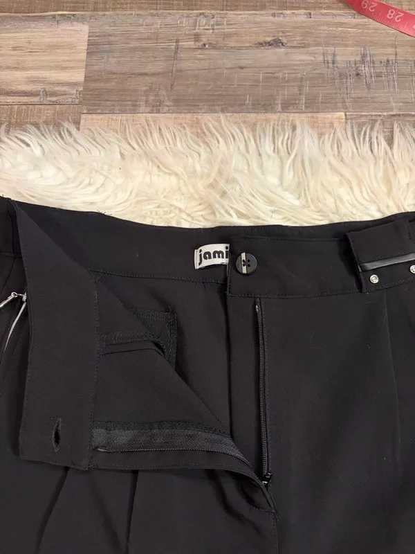 NWOT Jamie Sadock stretch capri golf pants multi pocket black 8 - Image 7