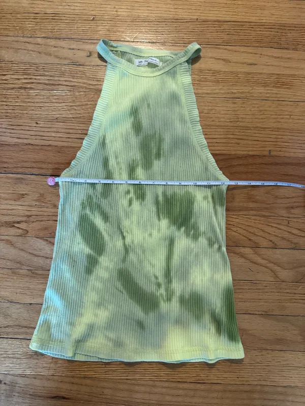 We The Free Easy Breezy Tank in Green Ripple Combo - Image 4