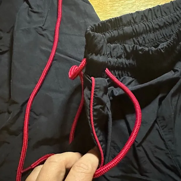 NFL San Francisco 49ers xs black windbreaker pants unisex - Image 4