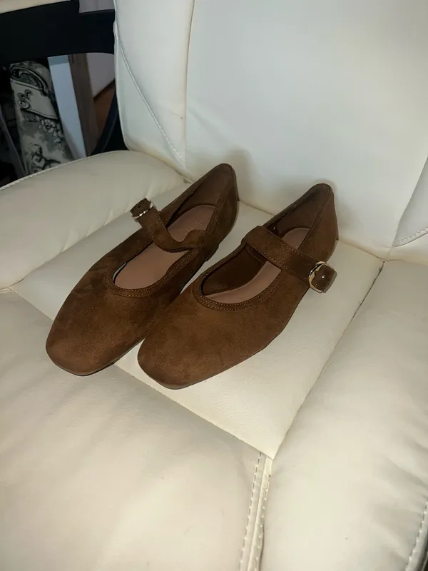 Old Navy Brown Suede Mary Jane - Image 2