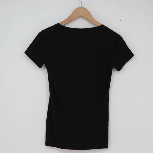 Next Level T Shirt Womens S Ideal T Black Bohemian Queen Graphic V-Neck Exc - Image 4