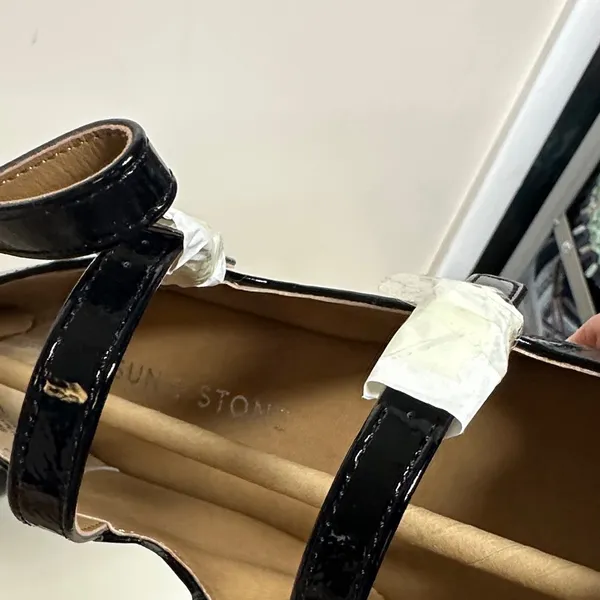 Sun + Stone Women's Cecillee Triple Strap Mary Jane Flats NWT - Image 2