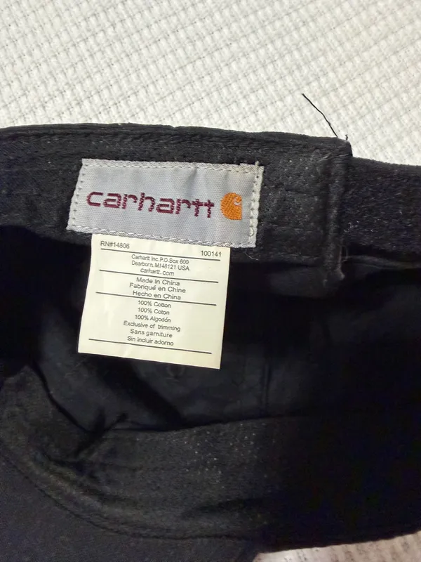Carhartt Black Hat - Image 4