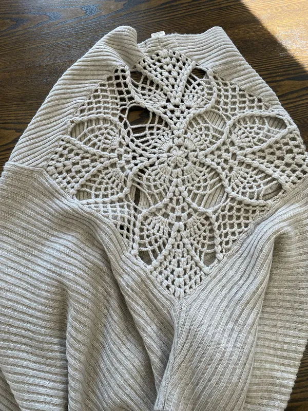 Free People Crochet Knit Shrug - Image 3