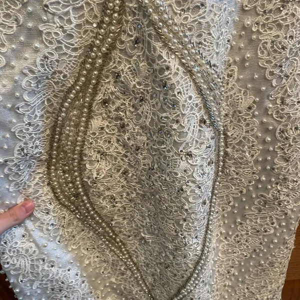 White Sherri Hill Dress - Image 9